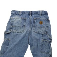 Carhartt ペインターパンツ フェード ダブルニー デニム USA製 36