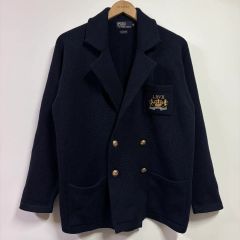 Polo By Ralph lauren 紺ブレ 銀ボタン エンブレム - メルカリ