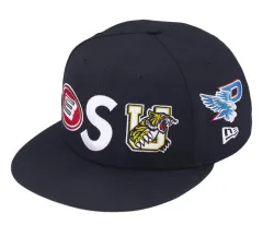 シュプリーム x ニューエラ マスコット ネイビー 8