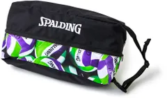 スポルディング SPALDING バレーボール  シューズバッグ バレーボール プリント 42-002VBP バッグ シューズケース 部活 体育館シューズ シューズ収納 バレー部 コートシューズ バレー用品  42002VBP バレーボール プリントのサムネイル