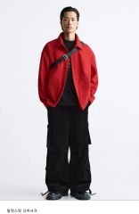JieDa PATCH LONG SLEEVE T-SHIRT RED 1 - メルカリ