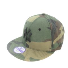ニューエラ New ERA 9FIFTY ブラック 迷彩 YOUTH - メルカリ