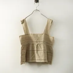 サマンサモスモス エヘカソポ Samansa Mos2 SM2 ehka sopo 総刺繍 フレアビスチェ F‖ベージュ トップス 【2400014823493】のサムネイル