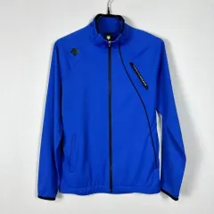 デサント/ストレッチ トレーナー ジャケット アウター ブルー メンズ95 M/ラデンのサムネイル