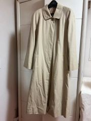 MaxMara マックスマーラ ステンカラーコート ベージュ 38サイズ 比翼 MaxMara マックスマーラ ステンカラーコート ベージュ 38サイズ 比翼