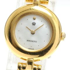 箱有り 稼働】MIKIMOTO 4N20-0940 パール シェル文字盤 - メルカリ