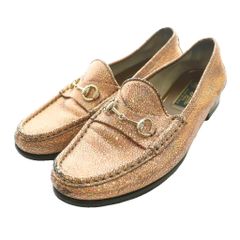 size6 GUCCI ローファー インターロッキング タッセル - メルカリ