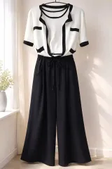 ニットカーディガンセット