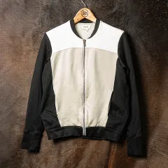 90 Helmut Lang ヘルムート・ラング 2013fw COLORブロック ブルゾンのサムネイル