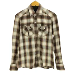 ハムネット HAMNETT チェック L/S ウエスタンシャツ Y2K メンズ import：M のサムネイル