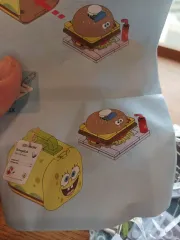 スポンジボブ LEGOブロック フィギュア