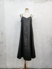657!ADORE アドーア グロッシー ブロードワンピース カシュクール 
