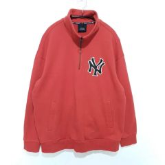 OldSUmmer オールドサマー ハーフジップ 半袖スウェット ポロシャツ M 