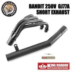 スズキ BANDIT 250V バンディット GJ77A KingRoad88 ショート管 2分割