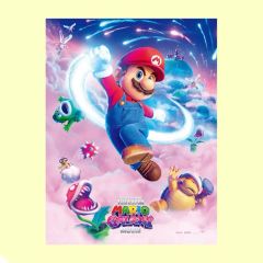 台湾限定 ザ・スーパーマリオギャラクシー・ムービー 特典A3特殊加工