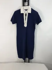 ポロラルフローレン ONE PIECE pk ワンピース ネイビー m