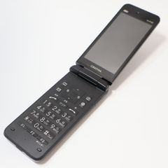 au KYF42「KYOCERA」ガラホ ブラック - メルカリ