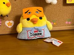 リラックマストア限定 EDWINコラボ キイロイトリぬいぐるみ エドウィン