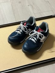 期間限定価格】ニューバランス 安全靴(31.0cm)黒 オレンジ 190303 
