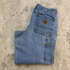 03M809◯00s Carhartt USA製 ワイド デニムペインターパンツ - メルカリ