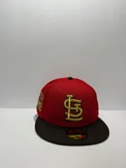 ニューエラ セントルイスカージナルス ブッシュスタジアム 59fifty フィッティドキャップ ツートンカラー