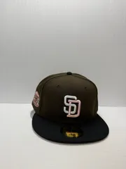 ニューエラ サンディエゴパドレス 50thアニバーサリー 59fifty フィッティドキャップ ツートンカラー