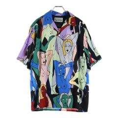ワコマリア　17ss 天国東京　オープンカラーシャツ ワコマリア 17ss 天国東京 オープンカラーシャツ - メルカリ