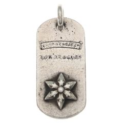 Chrome Hearts ドッグタグ ペンダント ネックレス レイズドスター