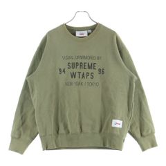 Supreme ロンT カーキ スタッズロゴ シュプリーム 長袖Tシャツ L 