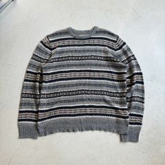 90s ORVIS （オービス）ヴィンテージ・ウールセーター 千鳥格子 - メルカリ