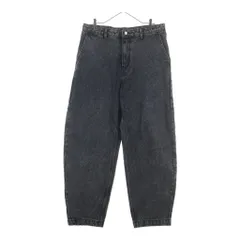 ADER ERROR (アーダーエラー) ルーズフィット テーパード バギーデニムパンツ ブラック BMSGFYJE0103BKLのサムネイル