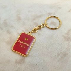 ダンヒル dunhillシルバー製 dマークキーホルダー ケース付き - メルカリ
