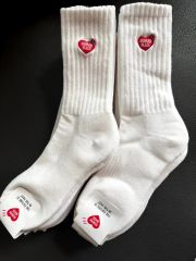 CHROME HEARTS リップ柄 ソックス ホワイト Mサイズ - メルカリ