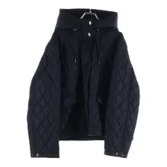 BURBERRY (バーバリー) ノバチェック キルティングジャケット ブラック #Lのサムネイル