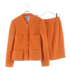 シャネル 08A ウール ココボタン ニットジャケット 36 アイボリー 