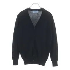 PRADA (プラダ) ウール ニット 長袖カーディガン ブラック レディース DNA525のサムネイル