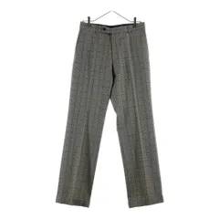 DRIES VAN NOTEN (ドリスヴァンノッテン) Wool Check Pants ウールチェックパンツ グレーのサムネイル