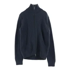 Maison Margiela (メゾンマルジェラ) 07AW ここのえ期 Drivers Knit ドライバーズニット ジップアップウールニットセーター グレーのサムネイル