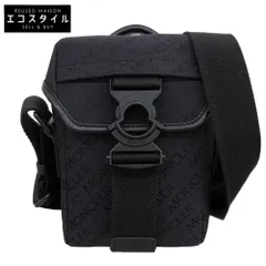 MONCLER　モンクレール　美品 SPREAD CROSS BODY クロスボディショルダーバッグ メンズ ブラック 22年製のサムネイル