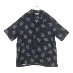 極美品】 CELINE 24AW トリオンフ シルク オープンカラー シャツ 