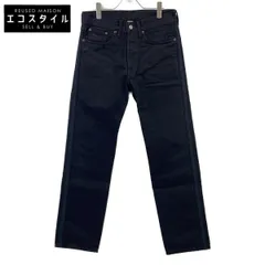 RRL　ダブルアールエル　782943824001 ブラック STRAIGHT LEG ボタンフライ ストレートデニムパンツ　W29×L30のサムネイル