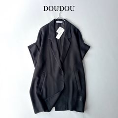 DouDou メッシュ 半袖ジャケット チャコールグレー ハーフスリーブ DouDou メッシュ半袖ジャケット 新品 チャコールグレー - メルカリ