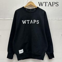 極美品】wtaps ロゴスウェットWTAPS ブラック サイズ2 M相当 - メルカリ