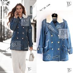 シャネル セーター CHANEL 43万 可愛すぎる桜さくらカラー ピンク