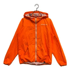 中古 メンズ ニューバランスゴルフ New Balance golf フルジップアウター 4(M) オレンジ ダブルジップ ウィンドブレーカー