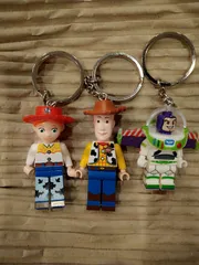 トイストーリー　キーチェーン　キーホルダー　バズライトイヤー　ウッディ