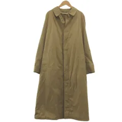 ランバン LANVIN コート ステンカラーコート 44 ベージュ 無地 長袖 /KK ■GY49のサムネイル