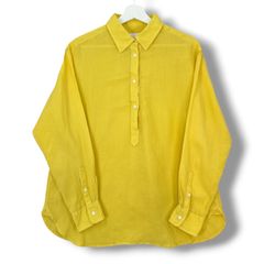 美品】R.NEWBOLD チェック 長袖シャツ イエロー L ポールスミス - メルカリ