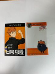 ハイキュー!! コスモワールド ホログラム缶バッジ 日向翔陽 2個セット