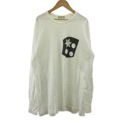 OUR LEGACY アワーレガシー ロゴプリント 長袖Tシャツ ホワイト - メルカリ